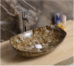 LAVABO ĐẶT BÀN MÀU VÂN NÂU