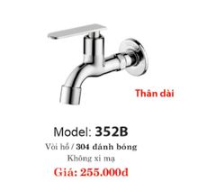 vòi hồ thân dài