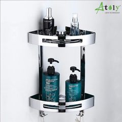 Kệ Góc Inox 2 tầng
