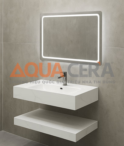 BÀN ĐÁ 2 TẦNG TRÀN VIỀN - BDT06TV80*50