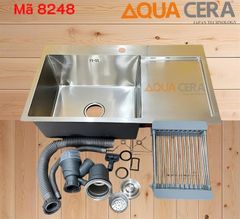 Chậu chén 1 hộc 1 cánh 8248