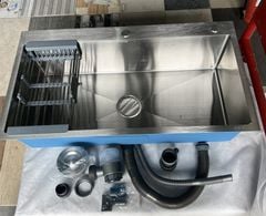 Chậu 1 hộc Inox 304 9046