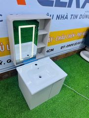 TỦ LAVABO KÍCH THƯỚC 60x50 - TUPVC3-60 TRẮNG