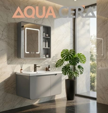 TỦ LAVABO KÍCH THƯỚC 80x50 - TUPVC8-80