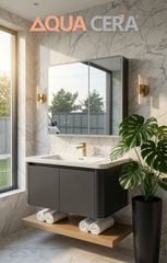 TỦ LAVABO KÍCH THƯỚC 80x50 - TUA3803-80