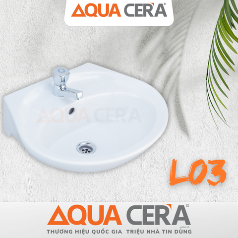LAVABO TREO TƯỜNG - L03