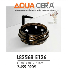 LAVABO ĐẶT BÀN - L8256B-E126