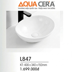 LAVABO ĐẶT BÀN - L847