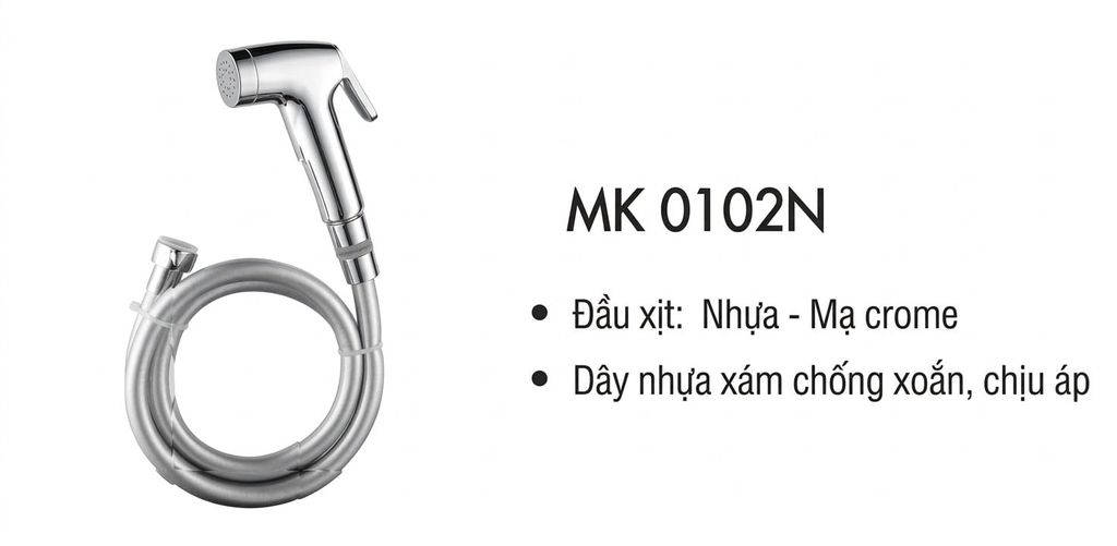 XỊT VỆ SINH NHỰA MK-0102
