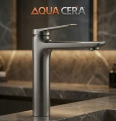 VÒI LAVABO (NÓNG - LẠNH) ĐỒNG THAU - 3 TẤC - MK2101BX
