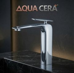 VÒI LAVABO (NÓNG - LẠNH) ĐỒNG THAU - 3 TẤC - MK2102BB