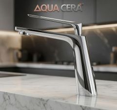 VÒI LAVABO (NÓNG - LẠNH ) ĐỒNG THAU 2 TẤC - MK2103AB