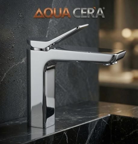 VÒI LAVABO (NÓNG - LẠNH ) ĐÔNG THAU 2 TẤC - MK2104AD