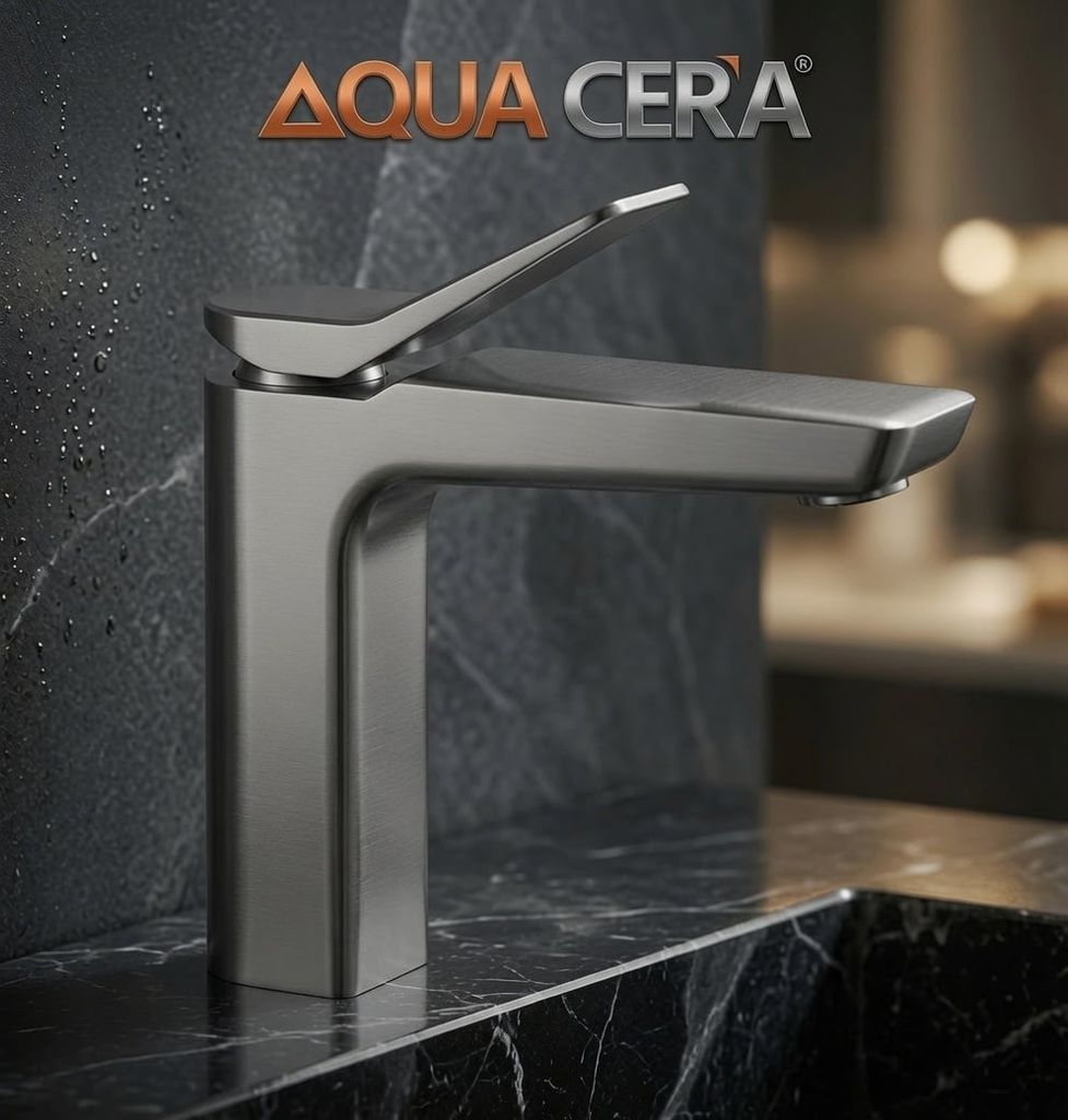 VÒI LAVABO (NÓNG - LẠNH ) ĐÔNG THAU 2 TẤC - MK2104AD