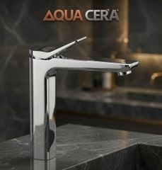 VÒI LAVABO (NÓNG - LẠNH) ĐỒNG THAU - 3 TẤC - MK2104BD