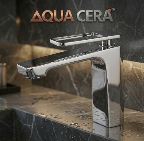 VÒI LAVABO (NÓNG - LẠNH ) ĐỒNG THAU 2 TẤC - MK2105AB
