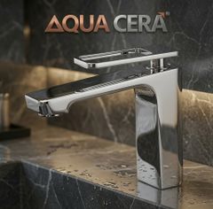 VÒI LAVABO (NÓNG - LẠNH ) ĐỒNG THAU 2 TẤC - MK2105AB