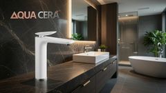 VÒI LAVABO (NÓNG - LẠNH ) ĐỒNG THAU 2 TẤC - MK2106AB