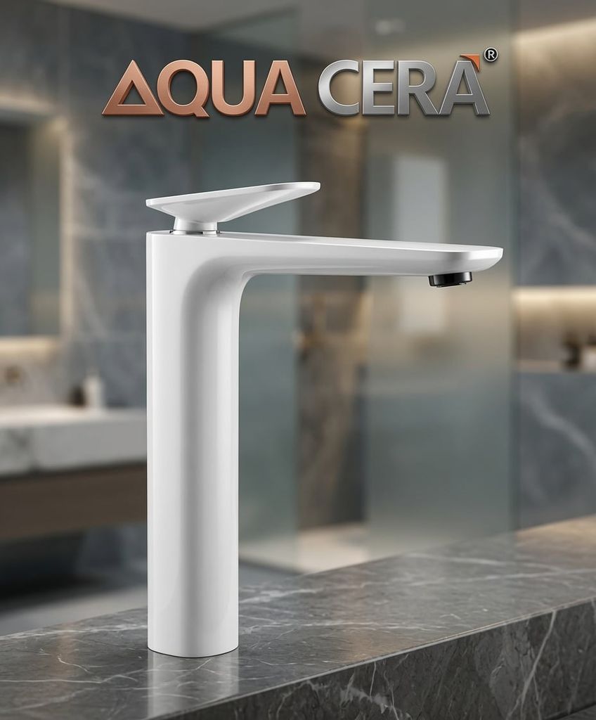 VÒI LAVABO (NÓNG - LẠNH) ĐỒNG THAU - 3 TẤC - MK2106BB
