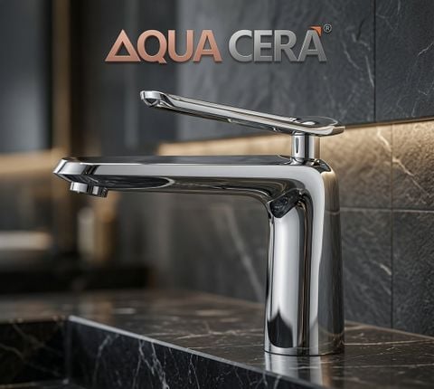 VÒI LAVABO (NÓNG - LẠNH ) ĐỒNG THAU - 2 TẤC - MK2108AD
