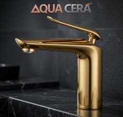 VÒI LAVABO (NÓNG - LẠNH ) ĐỒNG THAU - 2 TẤC - MK2243AX