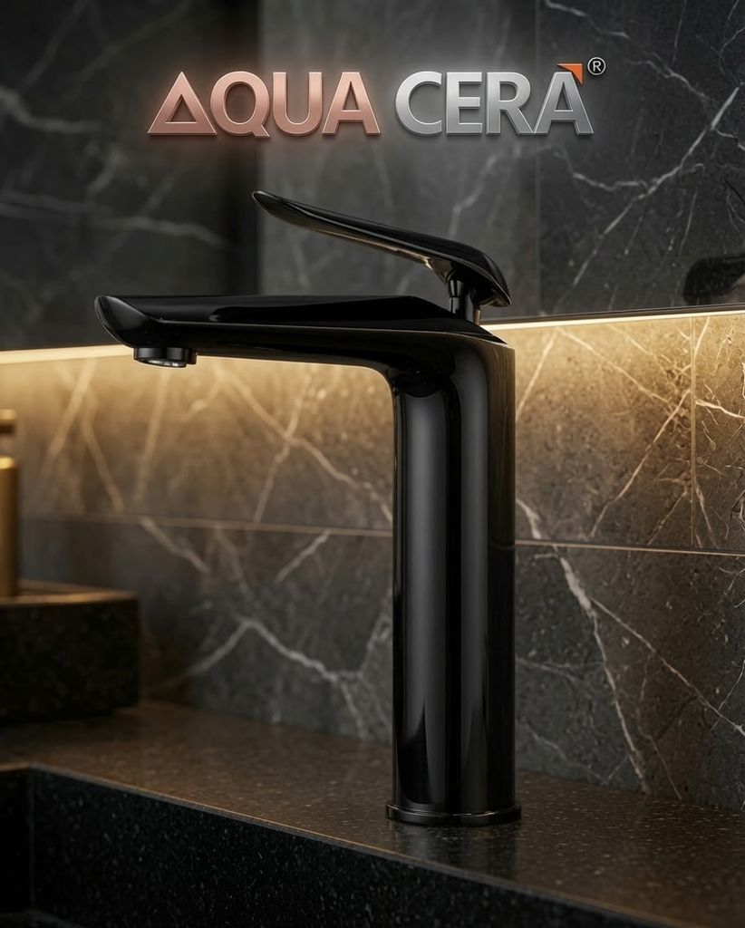 VÒI LAVABO (NÓNG - LẠNH) ĐỒNG THAU - 3 TẤC - MK2243BB