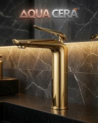 VÒI LAVABO (NÓNG - LẠNH) ĐỒNG THAU - 3 TẤC - MK2243BB