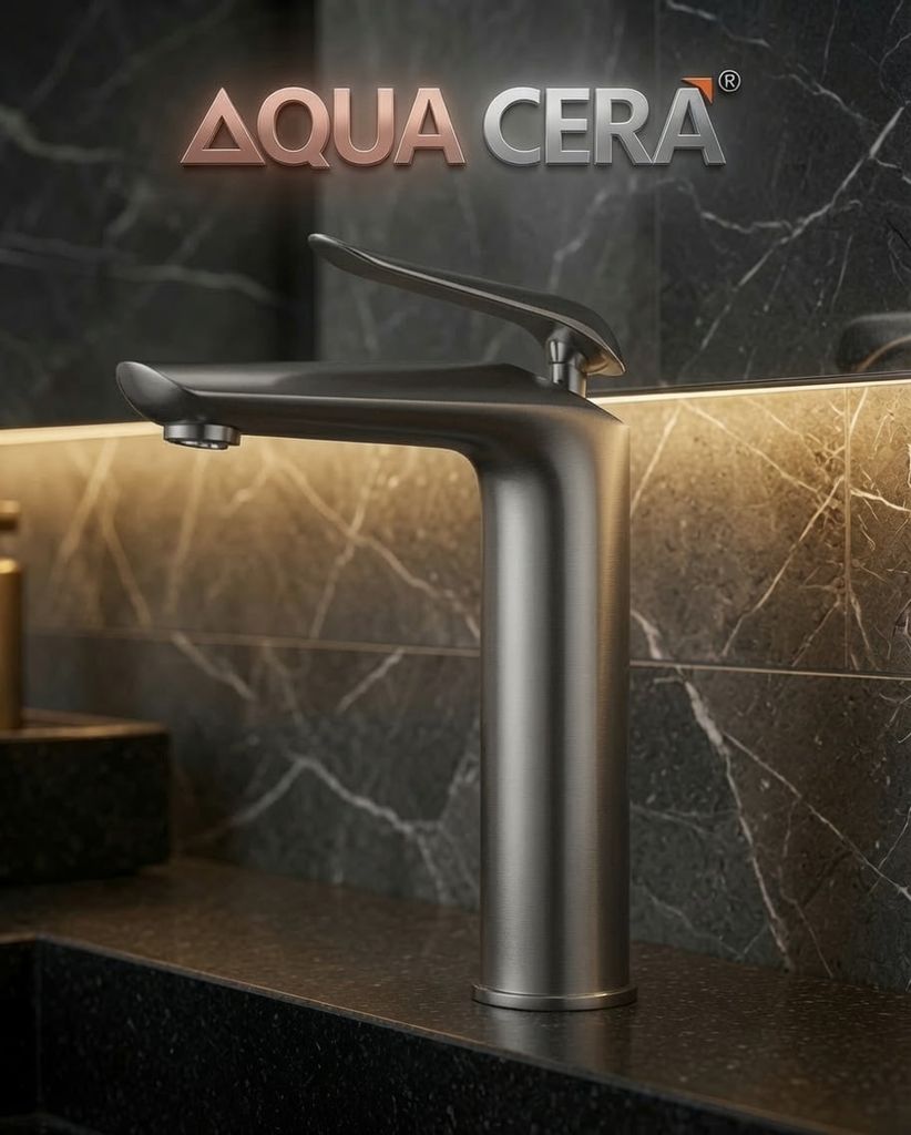 VÒI LAVABO (NÓNG - LẠNH) ĐỒNG THAU - 3 TẤC - MK2243BB
