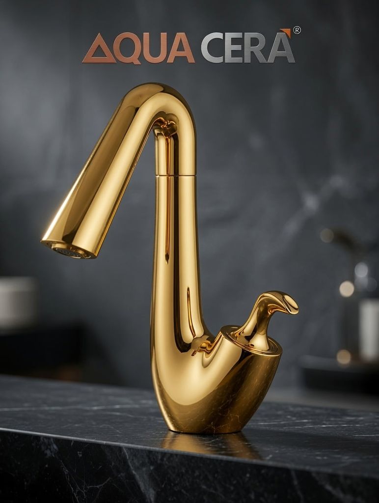 VÒI LAVABO (NÓNG - LẠNH ) ĐỒNG THAU - MK2247B