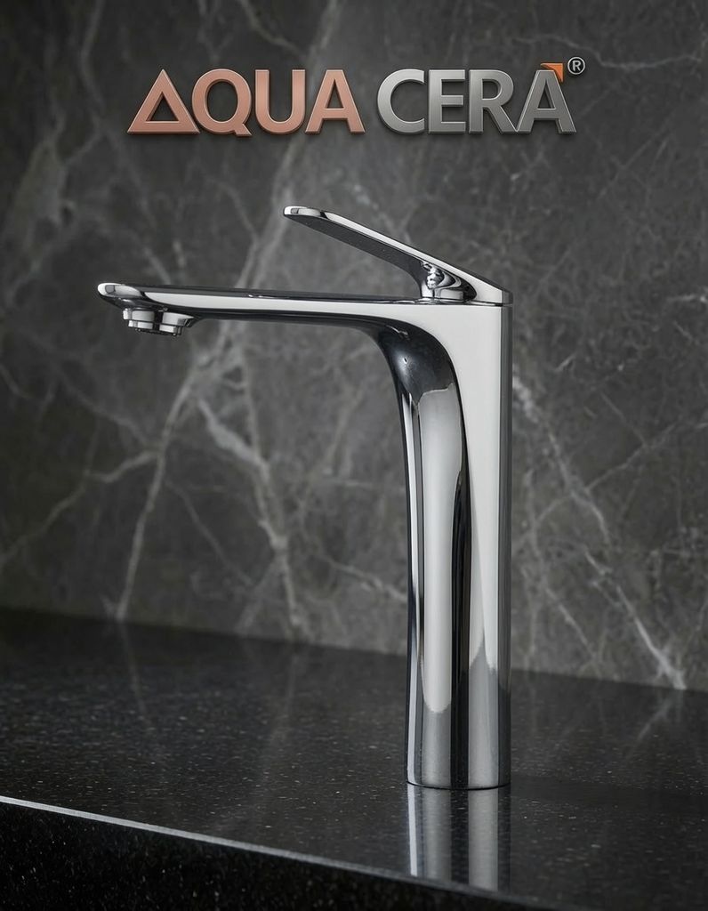 VÒI LAVABO (NÓNG - LẠNH) ĐỒNG THAU - 3 TẤC - MK2262BV
