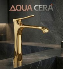 VÒI LAVABO (NÓNG - LẠNH) ĐỒNG THAU - 3 TẤC - MK2264BX