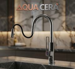 VÒI RỬA CHÉN (NÓNG LẠNH) CHÉN RÚT ĐỒNG THAU  - MK6101D