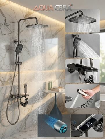 SEN CÂY NÓNG LẠNH ĐỒNG THAU MK 8311X