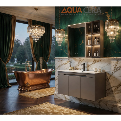 TỦ LAVABO KÍCH THƯỚC 80x50 –TUS2800-80