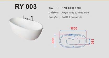 BỒN TẮM RY003