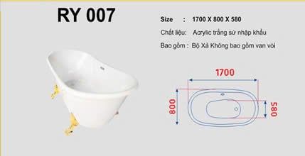 BỒN TẮM RY007