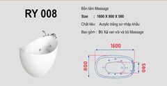 BỒN TẮM RY008