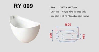 BỒN TẮM RY009