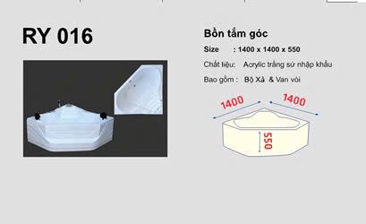 BỒN TẮM RY016