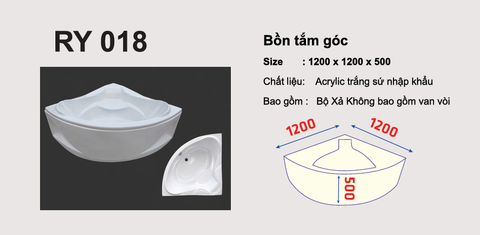 BỒN TẮM RY018