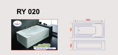 BỒN TẮM RY020