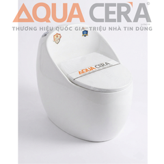 BỒN CẦU TRỨNG MÀU TRẮNG - T09