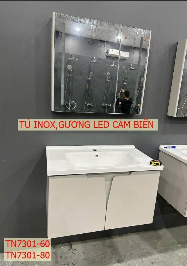 TỦ LAVABO KÍCH THƯỚC 60x50 –TUS7301-60