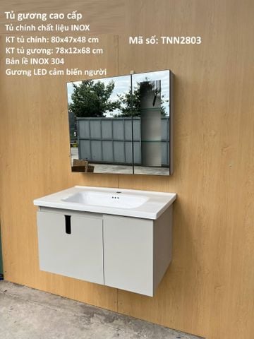 TỦ LAVABO KÍCH THƯỚC 80x50 –TUS2803-80