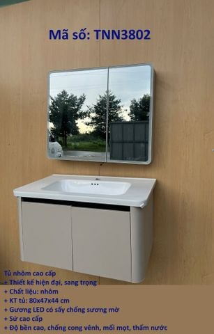 TỦ LAVABO KÍCH THƯỚC 80x50 - TUA3802-80