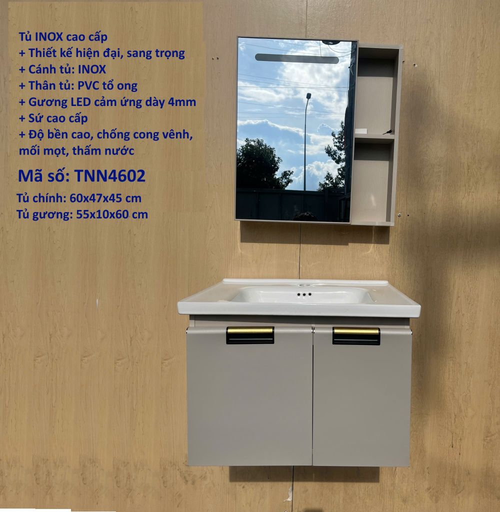 TỦ LAVABO KÍCH THƯỚC 60x47 - TUS4602-60
