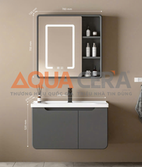 TỦ LAVABO KÍCH THƯỚC 80x50 - TUPVC8-80
