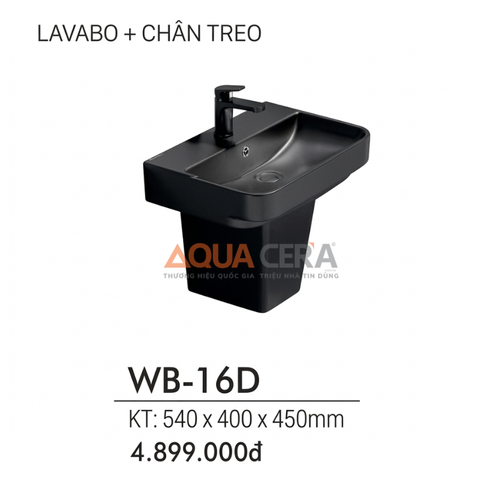 LAVABO TREO TƯỜNG - WB- 16D