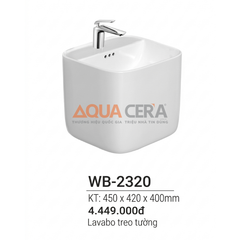 LAVABO TREO TƯỜNG - WB-2320