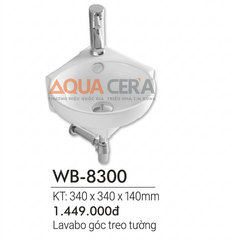 LAVABO TREO TƯỜNG - WB-8300